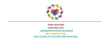 Objava Participativni proračun