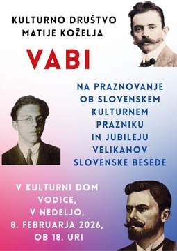 Plakat Kulturni praznik