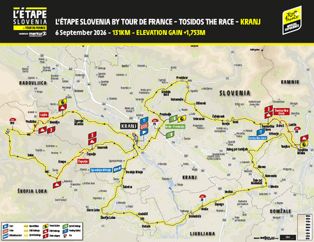L'Etape Slovenia trasa 6.9.2026