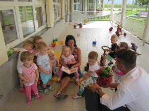 Vrtčevski otroci v Vodicah