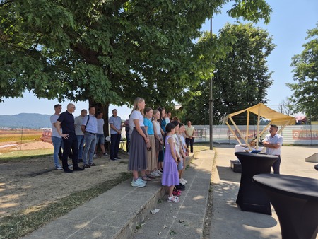 Temeljni kamen VŠD (foto: arhiv OV)